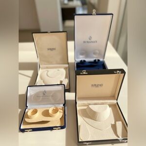 Set of 4 jewelry cases